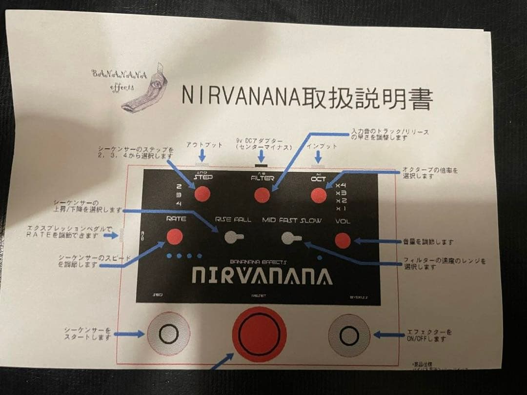 BANANANA EFFECTS NIRVANANA ニルバナナ