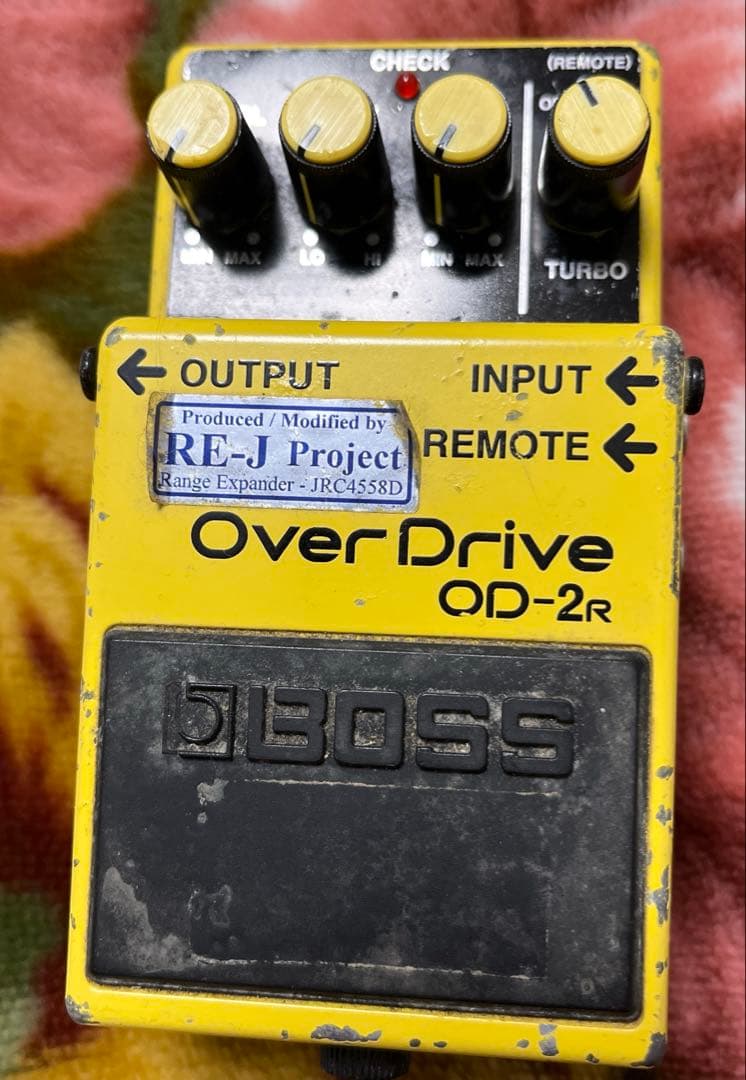 ギター RE-J Project BOSS OD-2r mod RE-J Project BOSS OD-2r mod