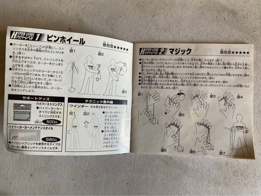 希少 未開封 ハイパーヨーヨー セット当時物 ステルスファイヤーネック