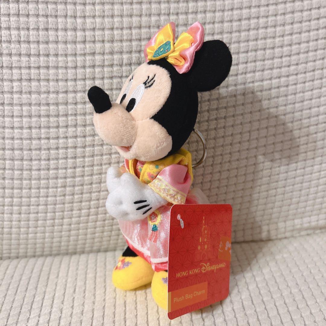 新品】香港ディズニー 春節 ミッキー ミニー ぬいぐるみ バッグ