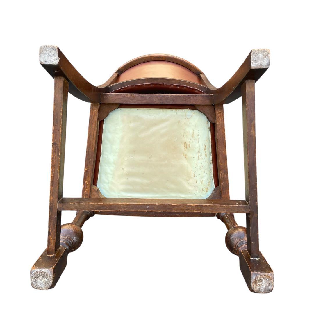 デンマーク製 アンティーク家具 ダイニング チェア 1900年代製作 西洋