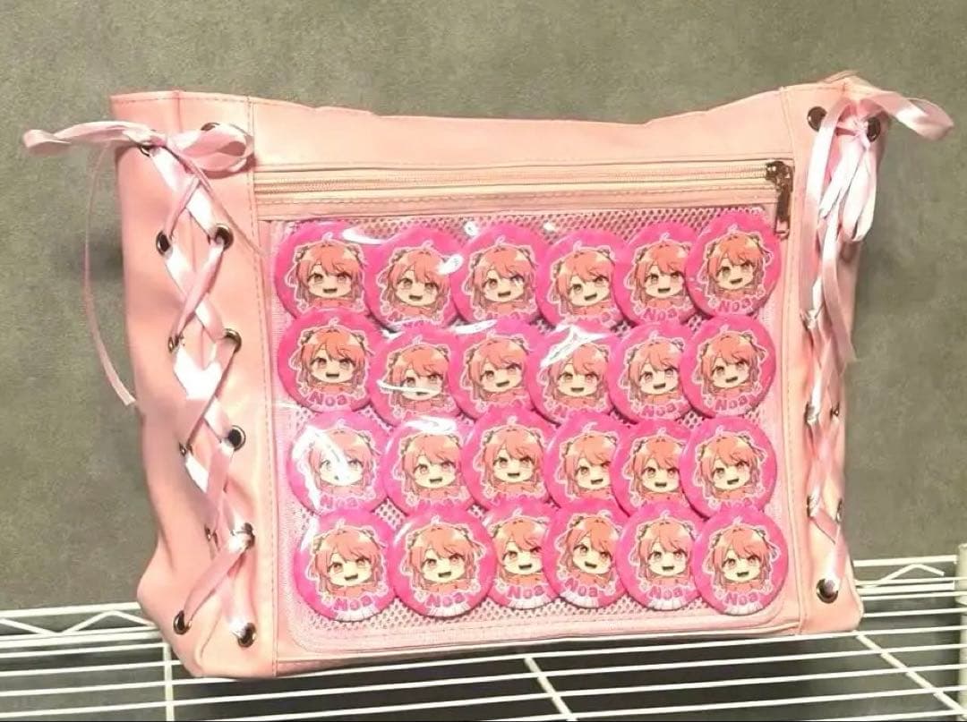 カラフルピーチ のあ からぴち 2023 缶バッジ 痛バ UUUM