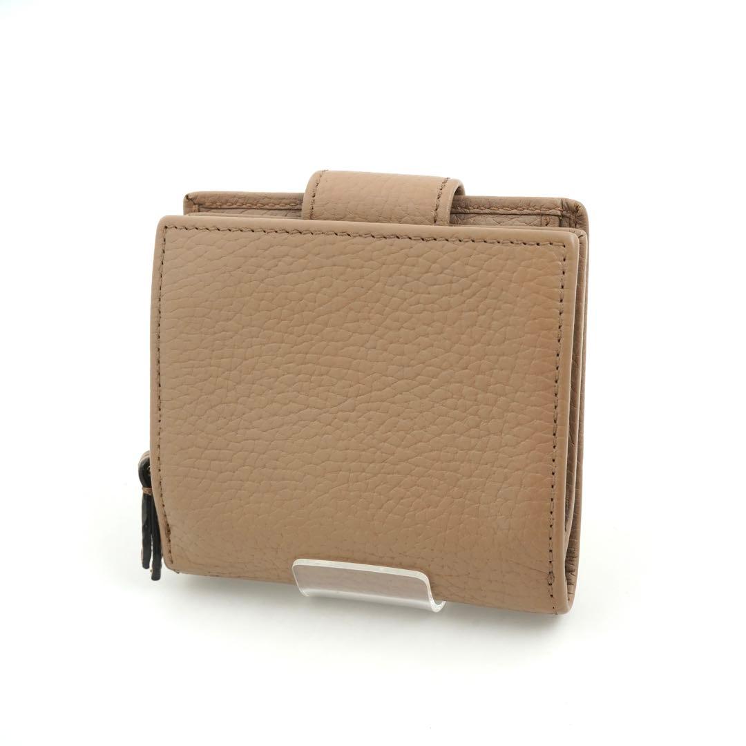 ✨未使用展示品✨　GUCCI ミニ財布　マーモント　二つ折り　エンボスロゴ　GG
