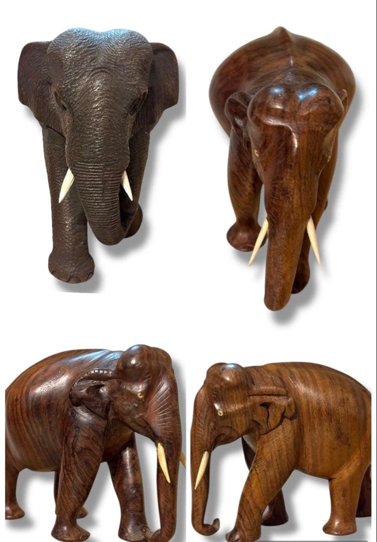 動物 置物 13体まとめ売り/象 ラクダ、うさぎ、ゴリラ、コアラ 木製