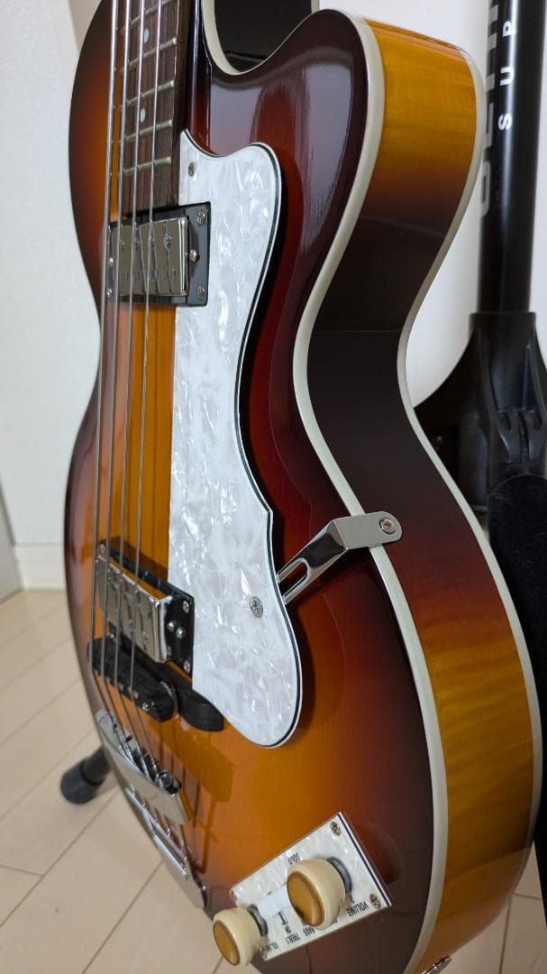 Hofner Ignition club SB ナットノブ交換済 ヘフナーHofner Höfner