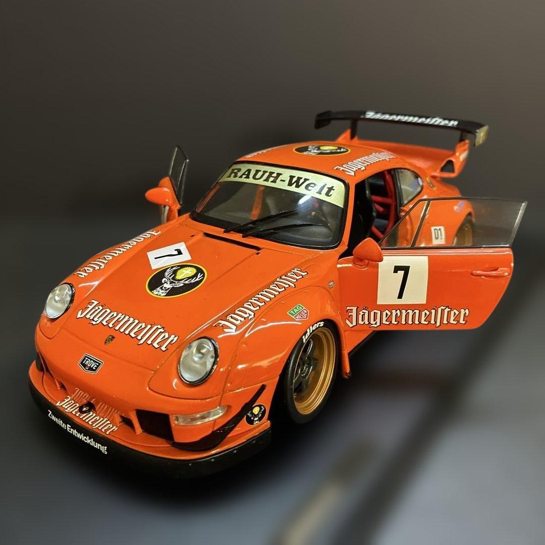 030 RWB ポルシェ 911 1/18スケールダイキャスト ミニカー