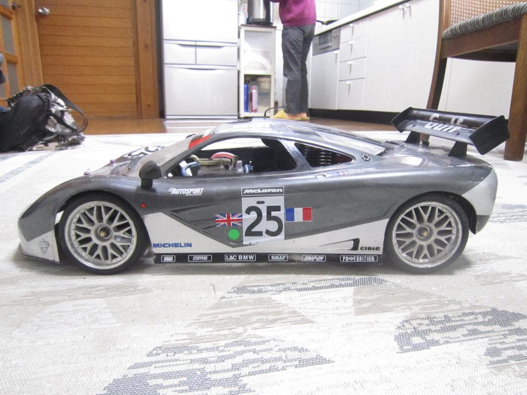 完全動作品 1/10 ワイド 京商 GP R/C スーパーテン FW03 赤字