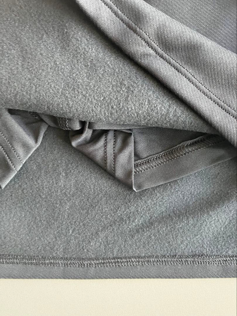 新品⛳️アディダスゴルフビッグロゴダンボールニット&裏フリーススカート　XL