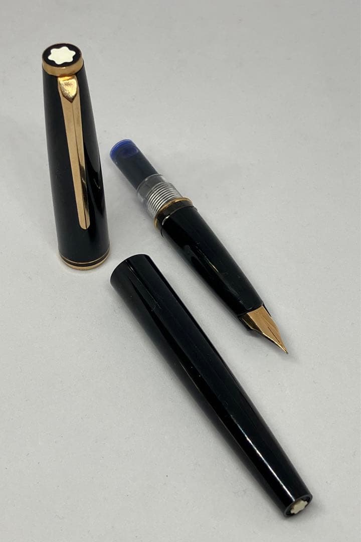 MONTBLANC モンブラン 万年筆 ペン先585 14K Vintage 黒