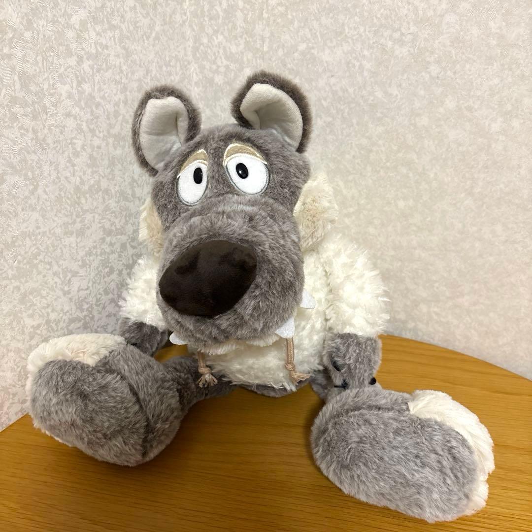 【美品】NICI ウルビー ぬいぐるみ オオカミ ウルフ ひつじ 日本未発売