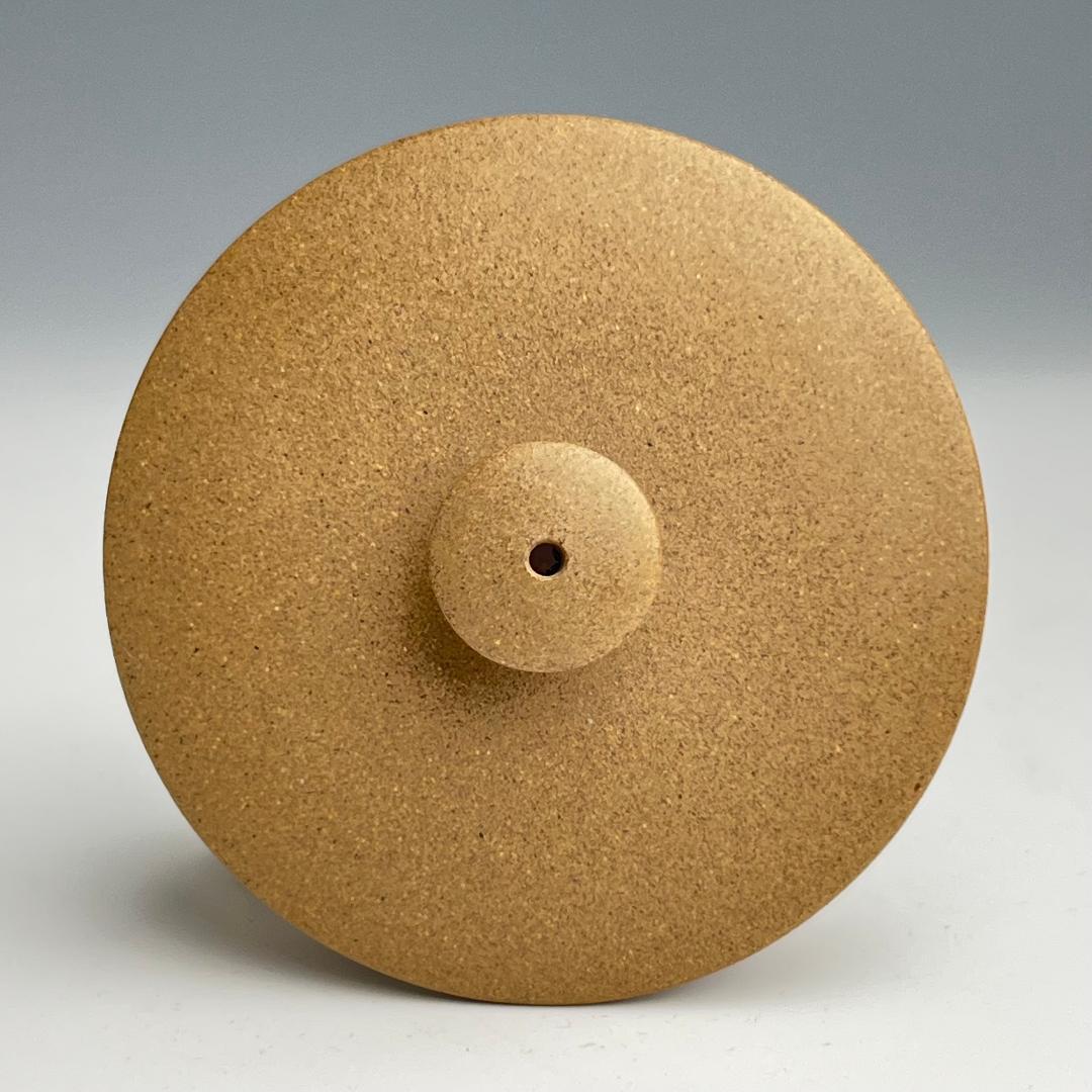 梨皮 朱泥 泳心道人 底款 寿珍 蓋裏印 煎茶急須