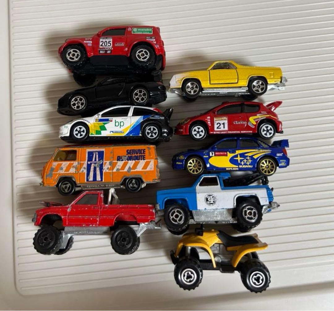 マジョレットミニカーのセット