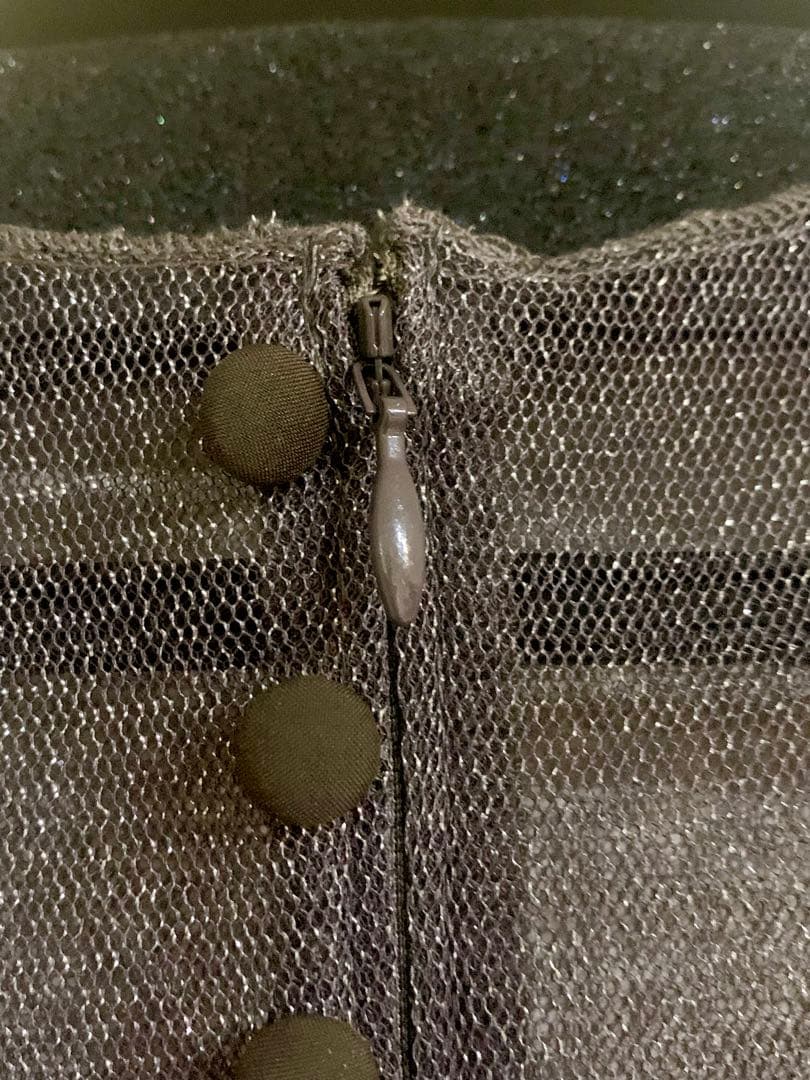 RUIRUE BOUTIQUE ラメチュールメロウワンピース