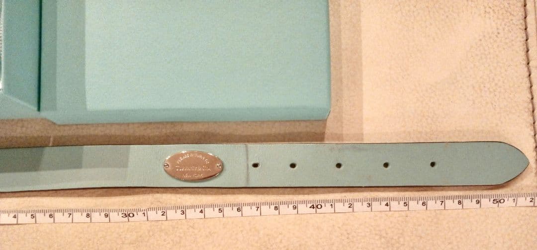 ティファニー tiffany 犬 ペット 首輪 箱入り 格安 L 誕生日記念日