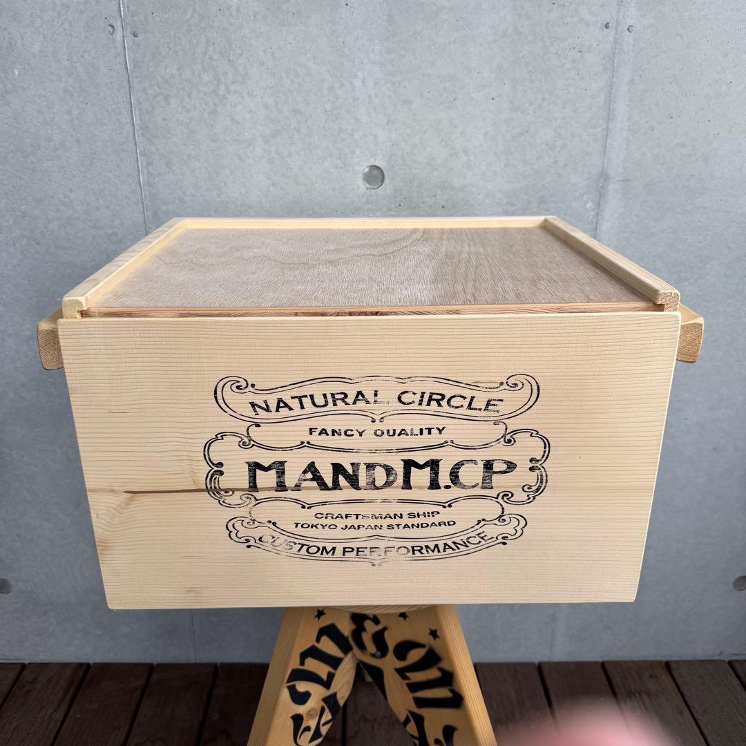 M&M カスタムパフォーマンス 木製5段収納ラック キャスター付き