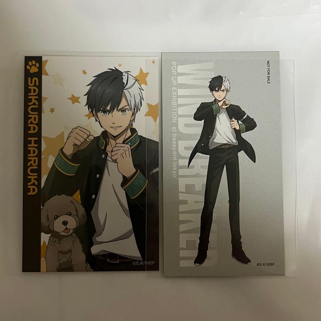 桜遥 ロフト 特典 カード WINDBREAKER 二条遥 カード