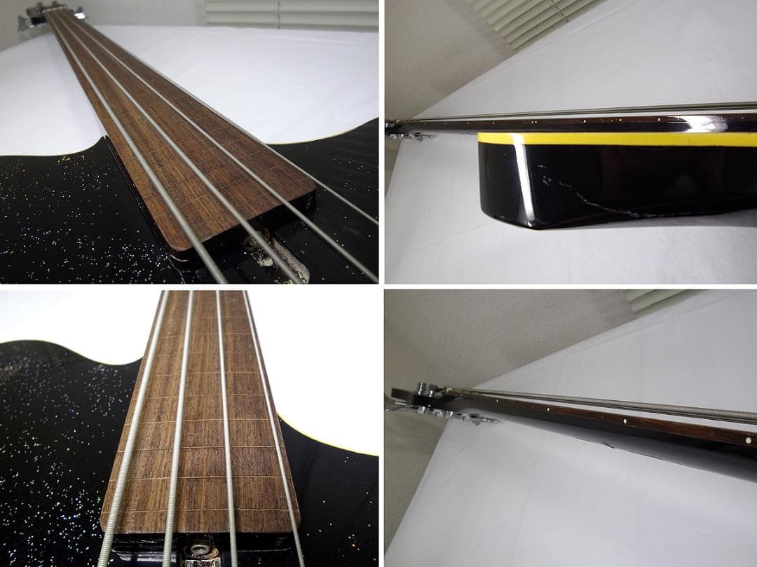 アメリカンジーザス フレットレス エレキベース ヴィンテージ