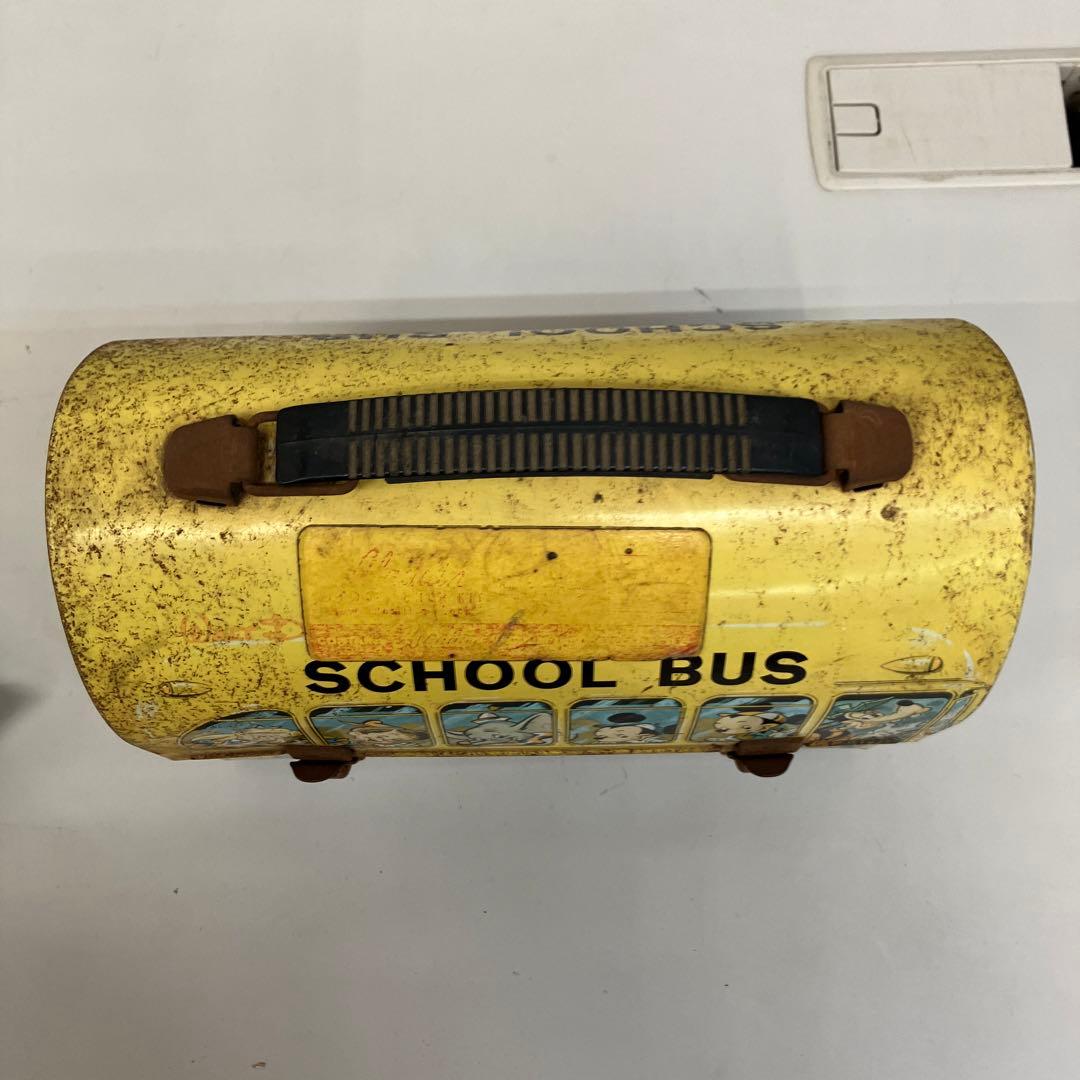 ヴィンテージ アラジン ウォルト・ディズニー スクールバス ランチボックス