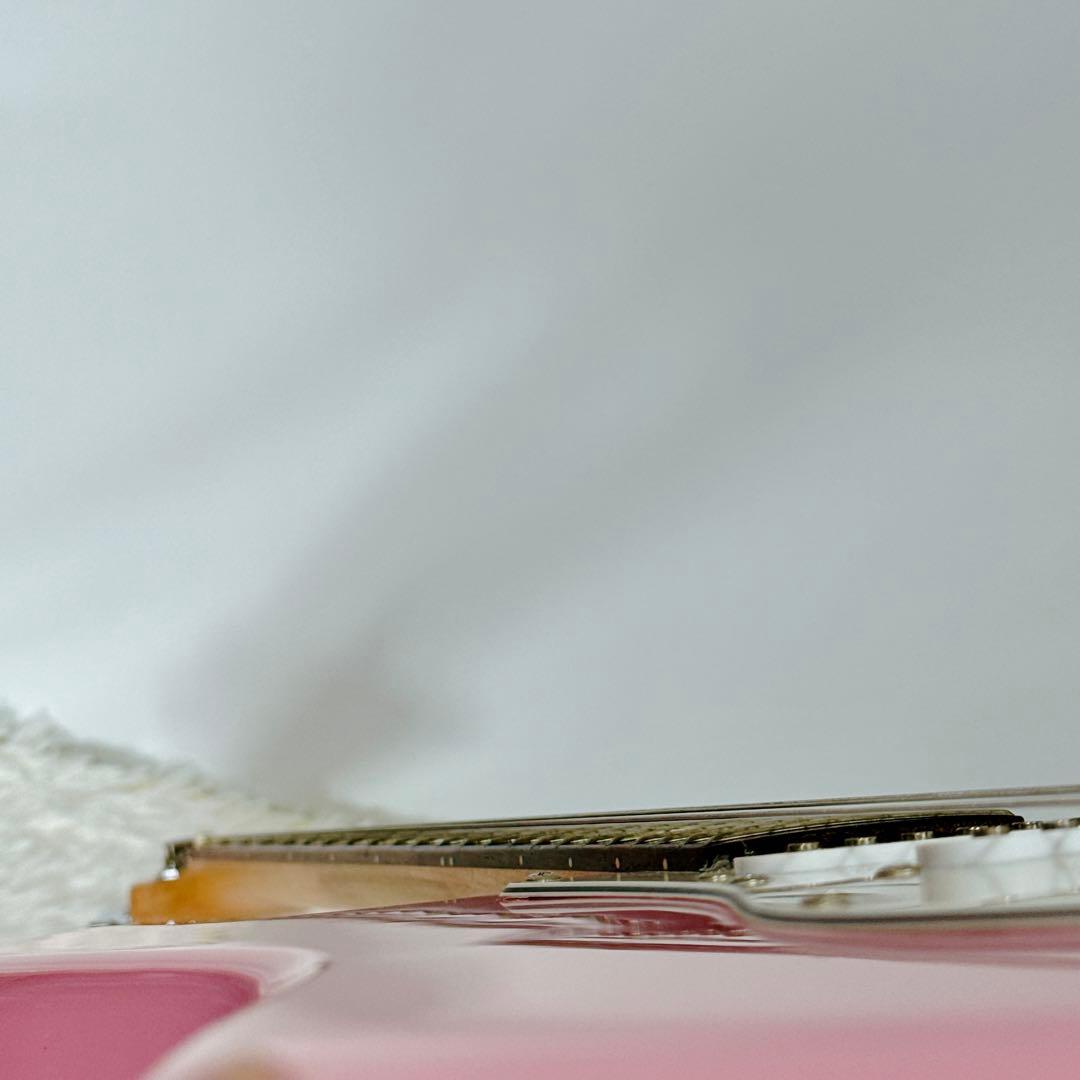 SELDER ストラトキャスタータイプ 初心者向けエレキギター ピンク