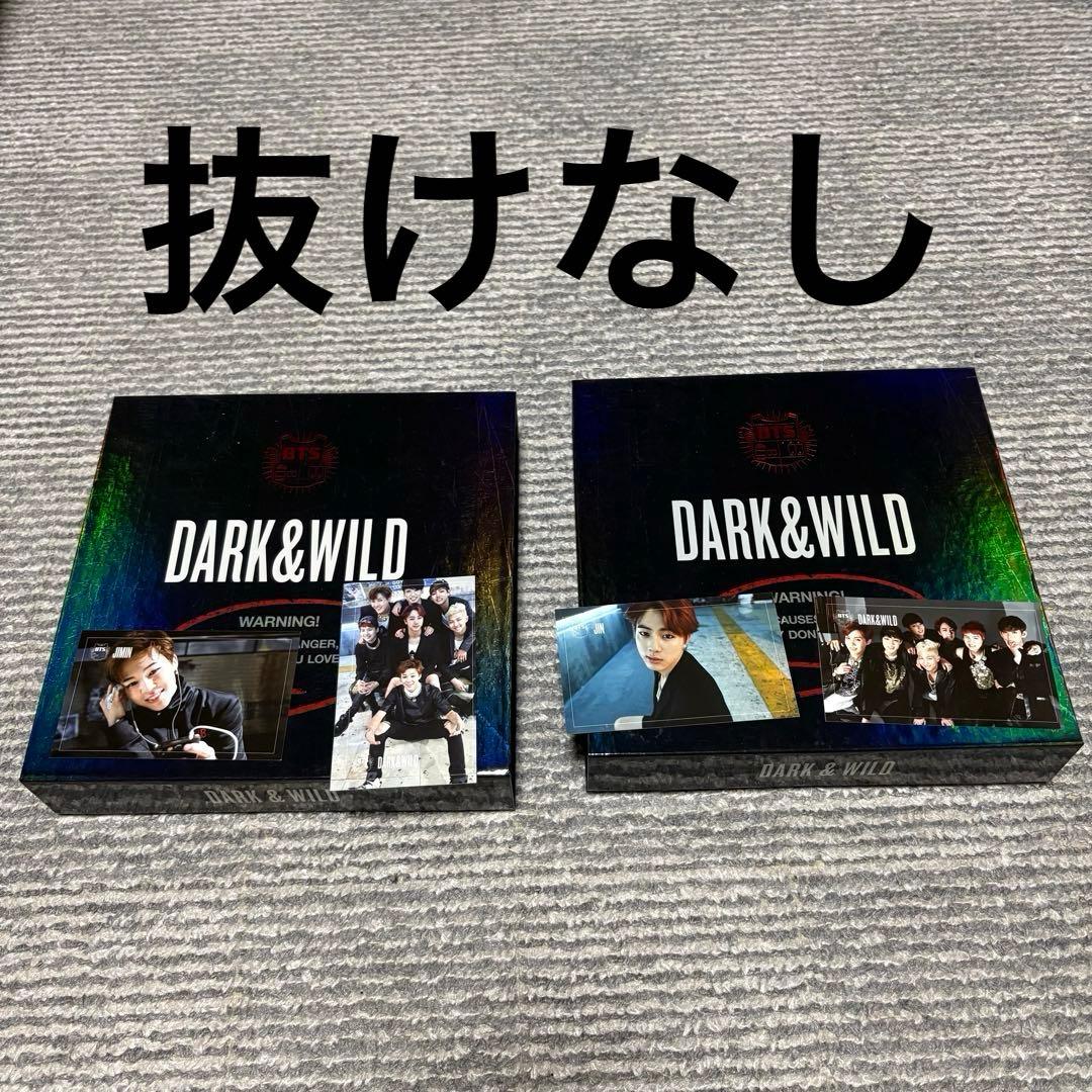 BTS アルバム DARK&WILD トレカ ジミン ジン オール - メルカリ