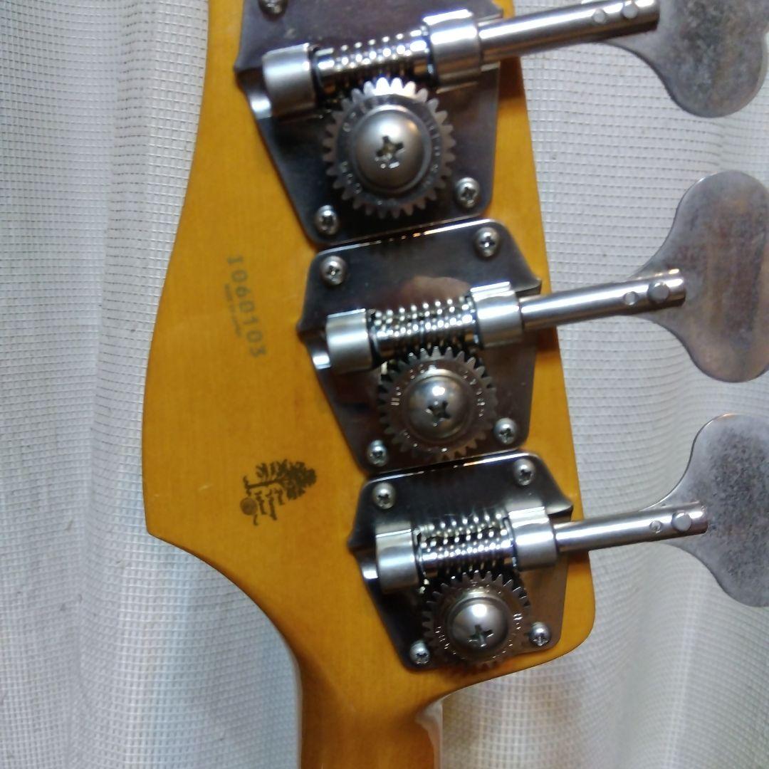 HISTORY 高級ライン ジャズベース ハードケース付き タイムレスティンバー