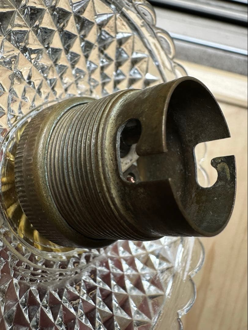 20年代 フランス アンティーク ダイヤモンドキルト模様の小さな