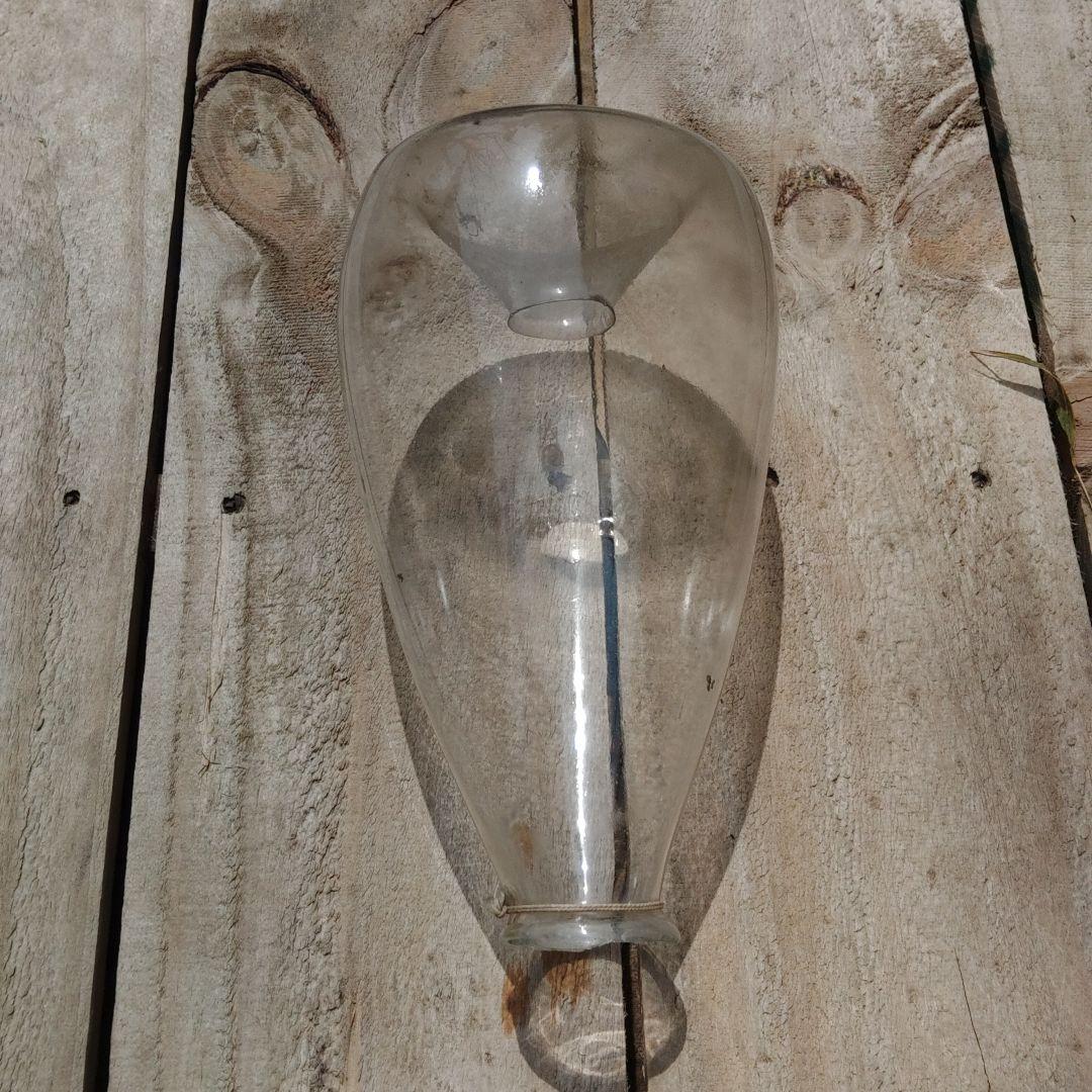 昭和レトロ　魚具　吹きガラス魚瓶 硝子 古道具 魚とり瓶 | 凪〜nagi〜