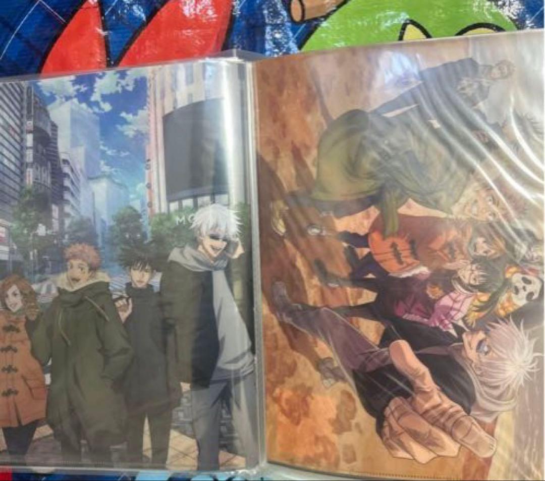 呪術廻戦　クリアファイル98枚　ステッカー3枚　まとめ売り　五条悟