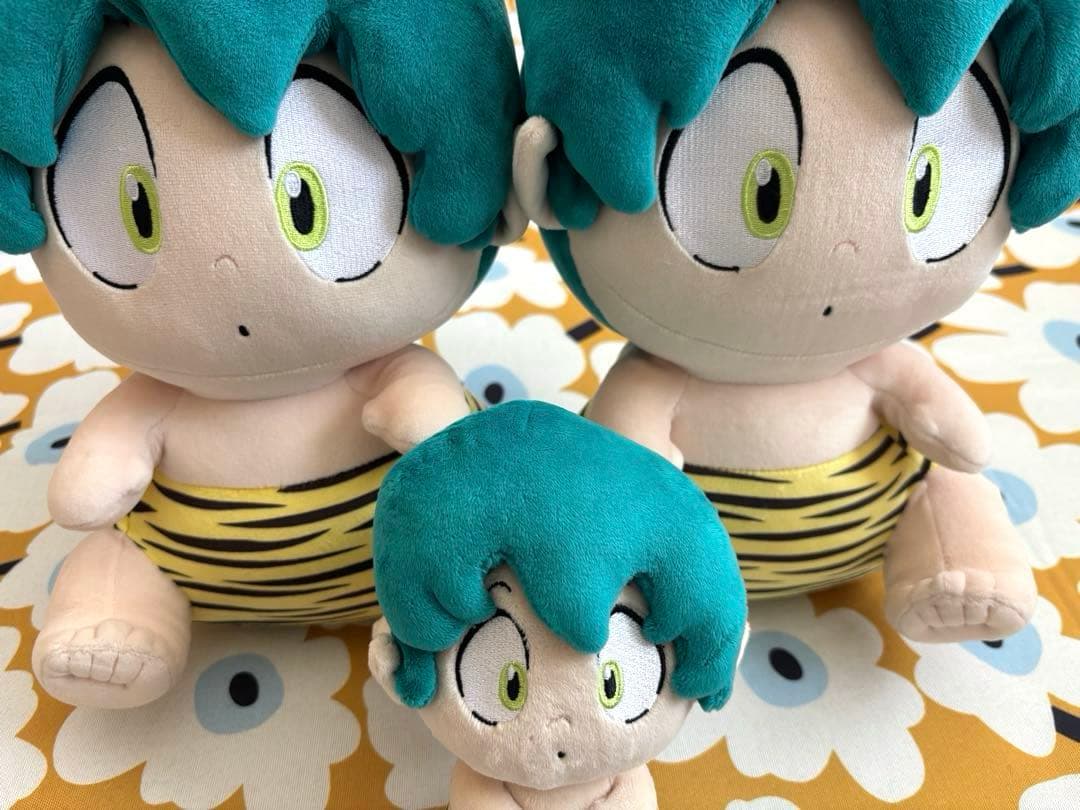 三英貿易株式会社 うる星やつら テンちゃん ぬいぐるみ 3点セット