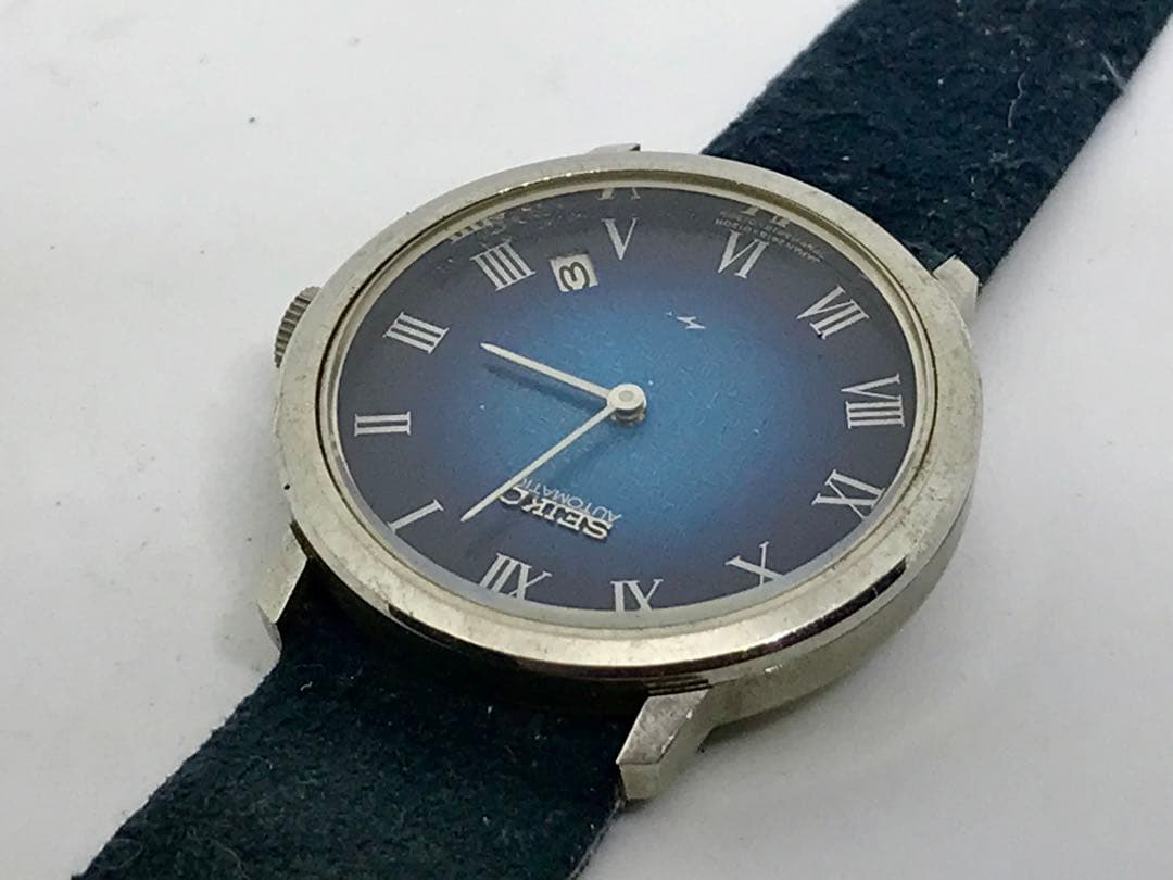 希少ヴィンテージ・セイコー・オートマチック・和紙模様・２４１８ー００２０