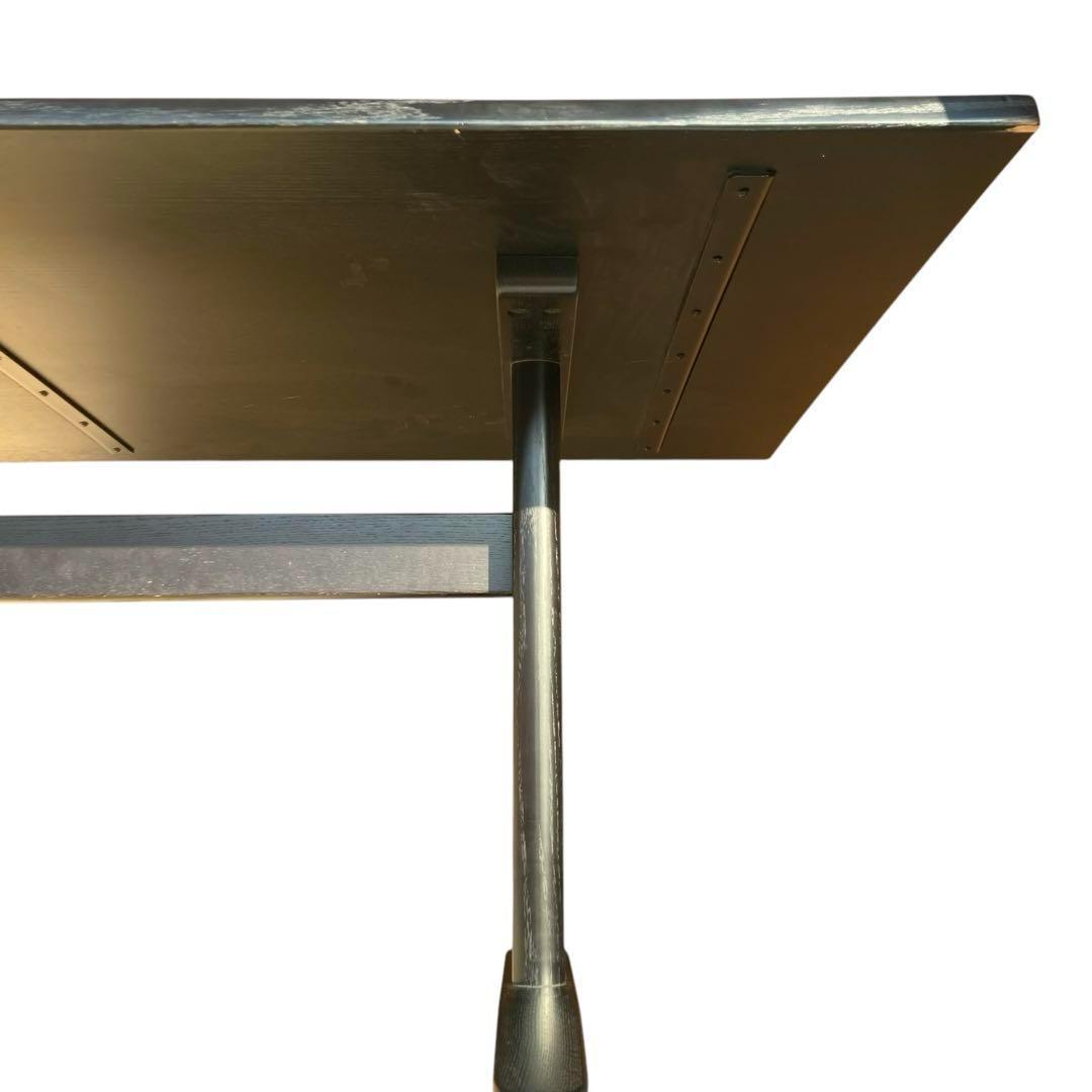 柏木工 ダイニングテーブル JG53XM 帆立脚 耳付面 オーク材 直接引取可