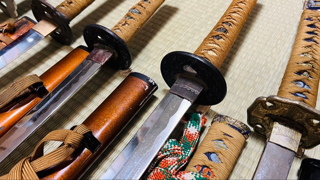 模造刀 6振り まとめ売り限定 格安 パーツ取り 資料 ジャンク251013-1