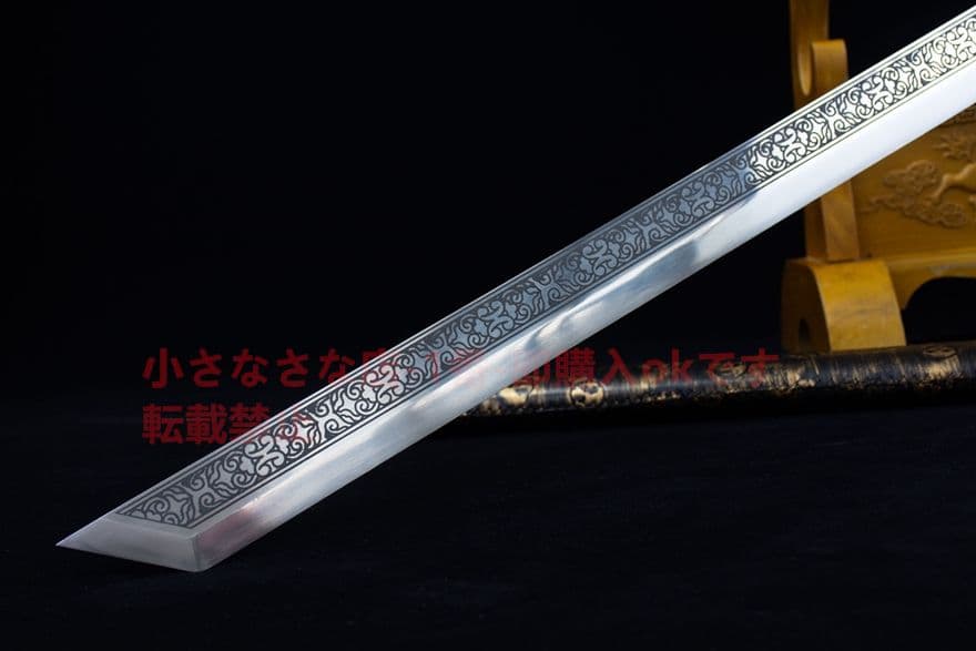 殺意の絶影唐刀  武具　刀装具　日本刀　模造刀 横刀  直刀