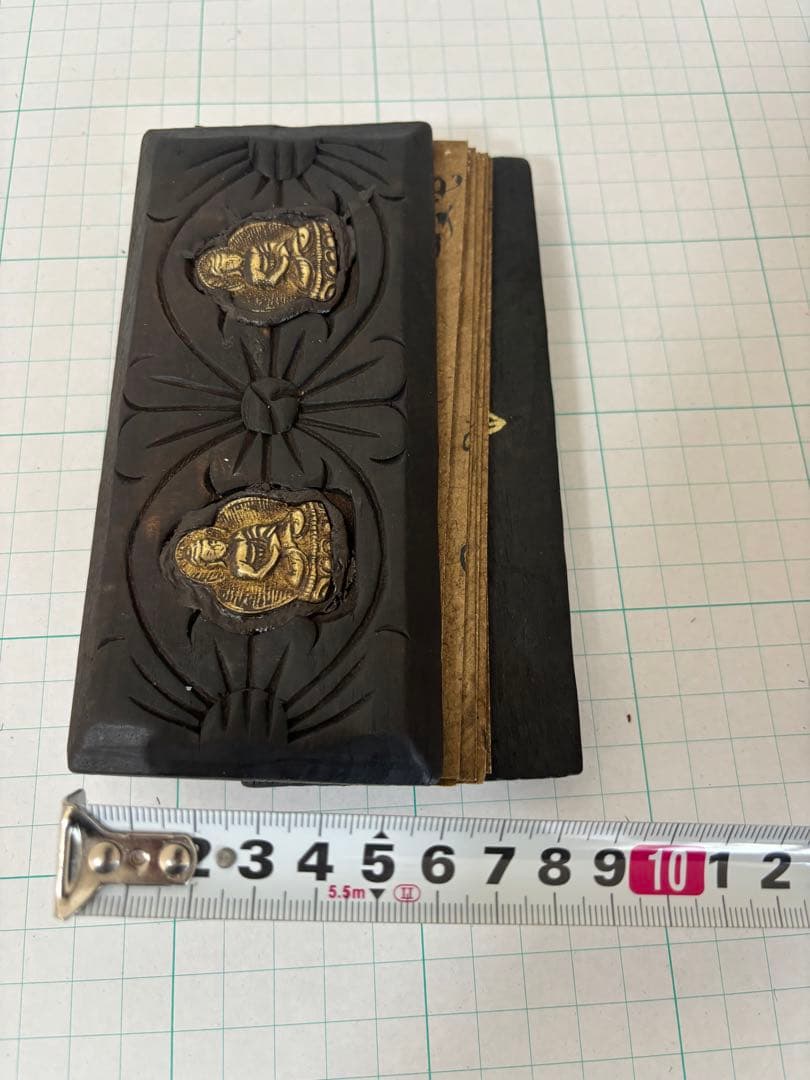 中国骨董品 チベット 仏 二つ