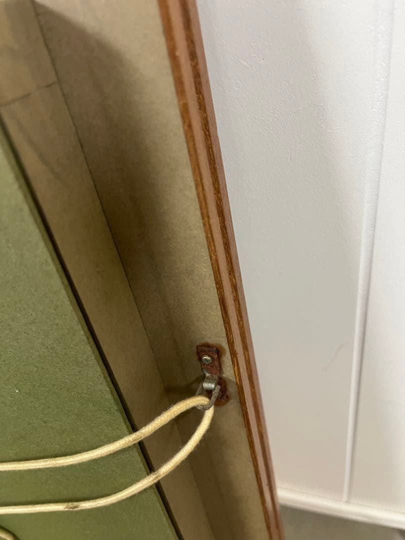 望月一雄 「落書き」 油彩　貴重　額装品