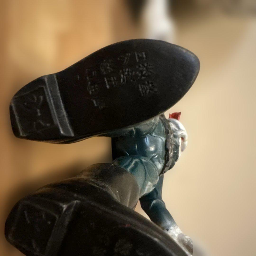 仮面ライダー 怪人トリカブト 旧バンダイ 当時物昭和レトロ 激レア希少