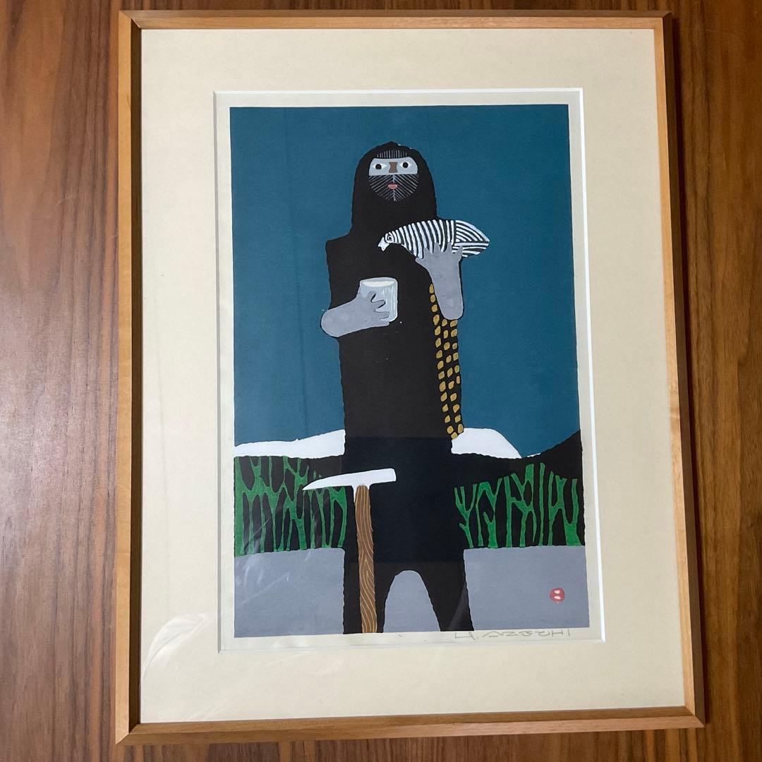 掛け軸 尾崎春秋 芙蓉白鷺図 絹本 希少 軸装 茶道具 掛軸 美品 です。