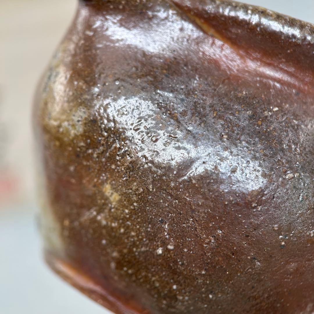 D佐藤苔助 備前焼宝瓶 うさぎ手捻り人気作者 急須共箱 共布 茶注 煎茶 茶道具