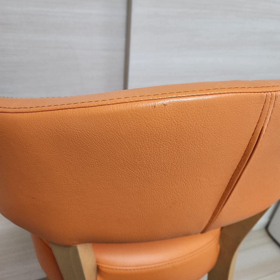 ②マニコカウンターB MANICO 背張 背もたれ付き カウンターチェア