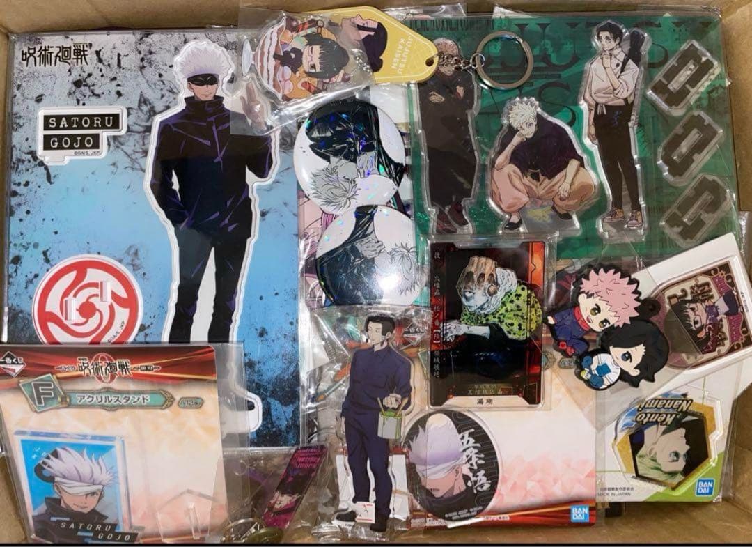 ノンジャンル アニメグッズ 1600点以上 呪術廻戦 進撃 美少女 紙類無し