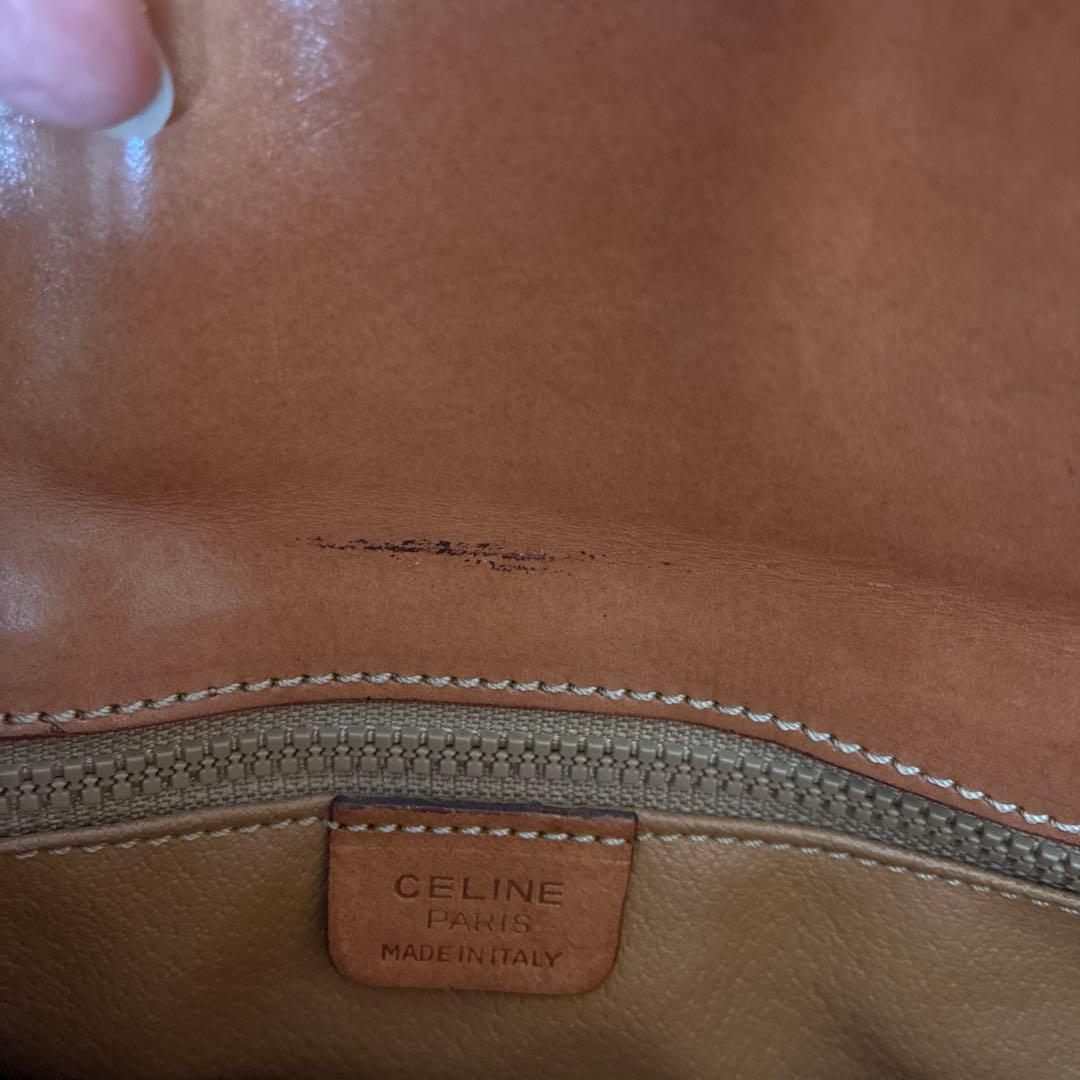 CELINE ショルダーバッグ ベージュ/ブラウン