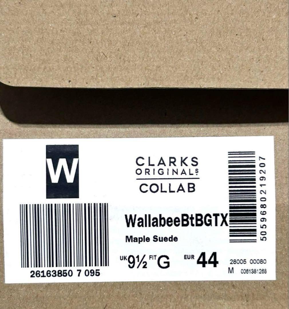 【BEAMS別注】クラークス ワラビー・GTX/サンド /28.0~28.5cm