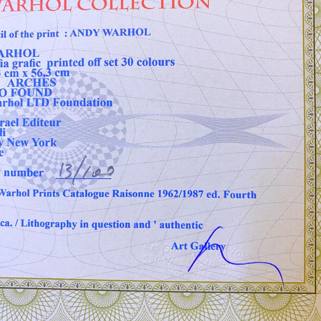 【模写】世界限定100枚!! アンディ・ウォーホル ジョン・レノン リトグラフ