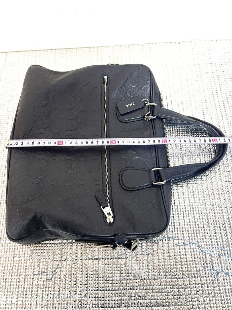 美品 Coach ビジネスバッグ 黒