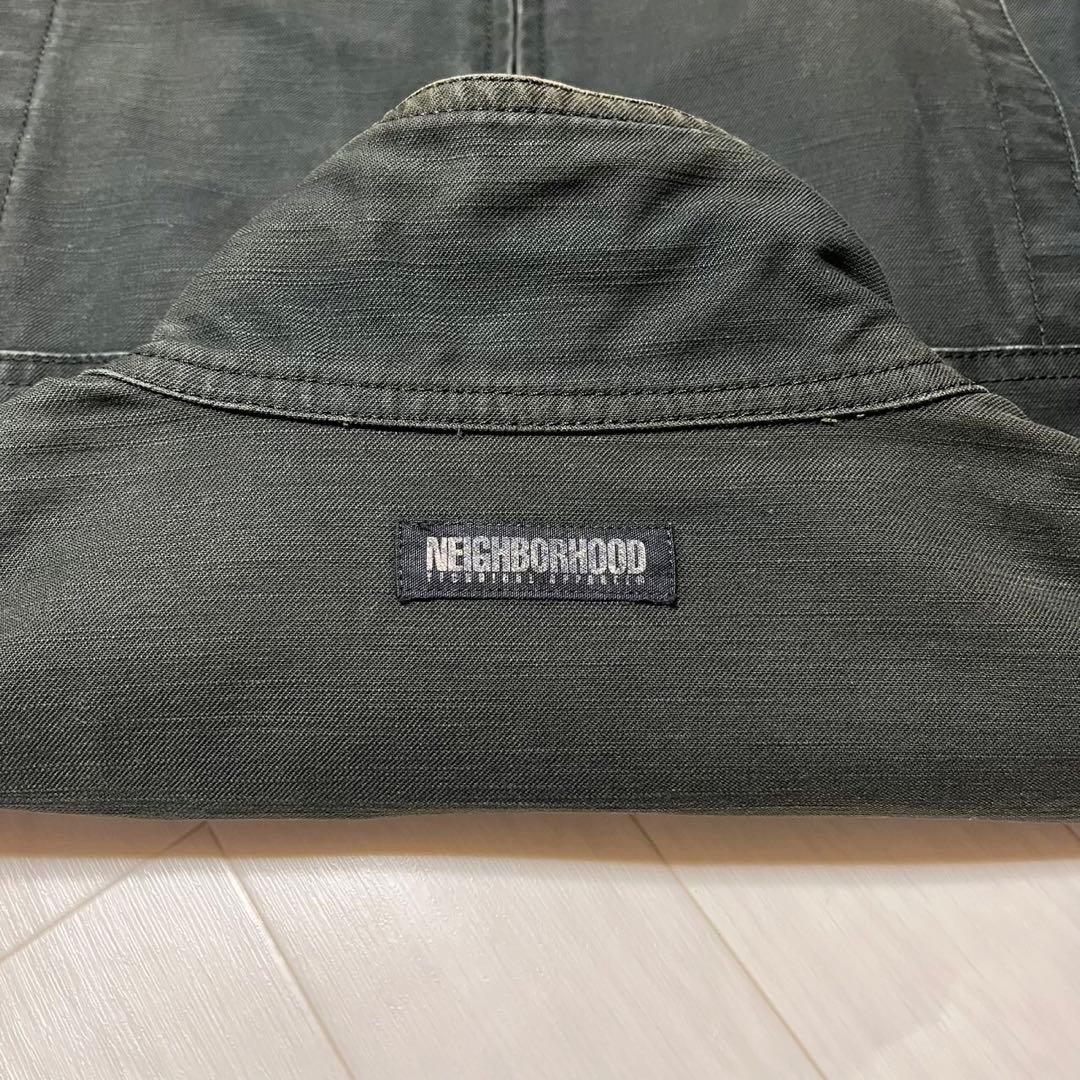 フェード ネイバーフッド レタリング刺繍 スウィングトップ コットンジャケット