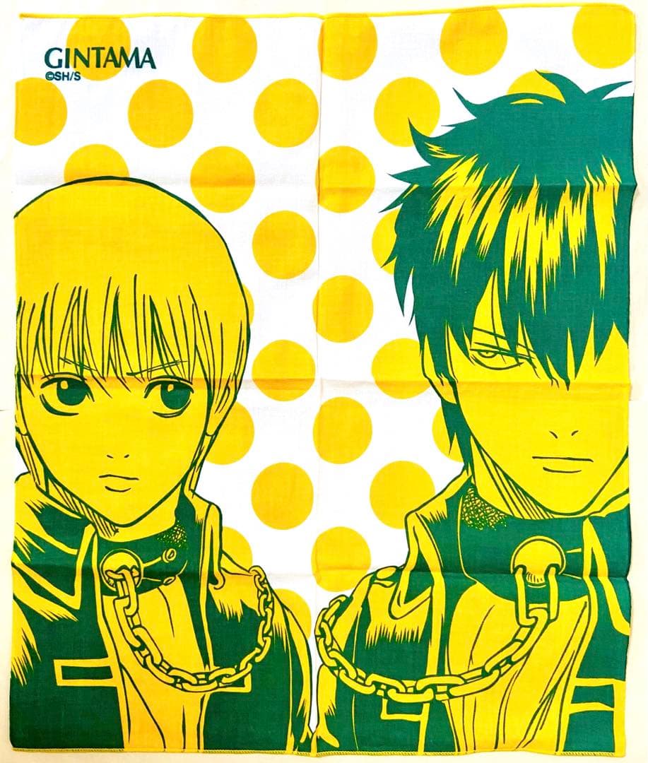 銀魂 布類セット タオルハンカチ 手ぬぐい トートバッグTシャツ銀時