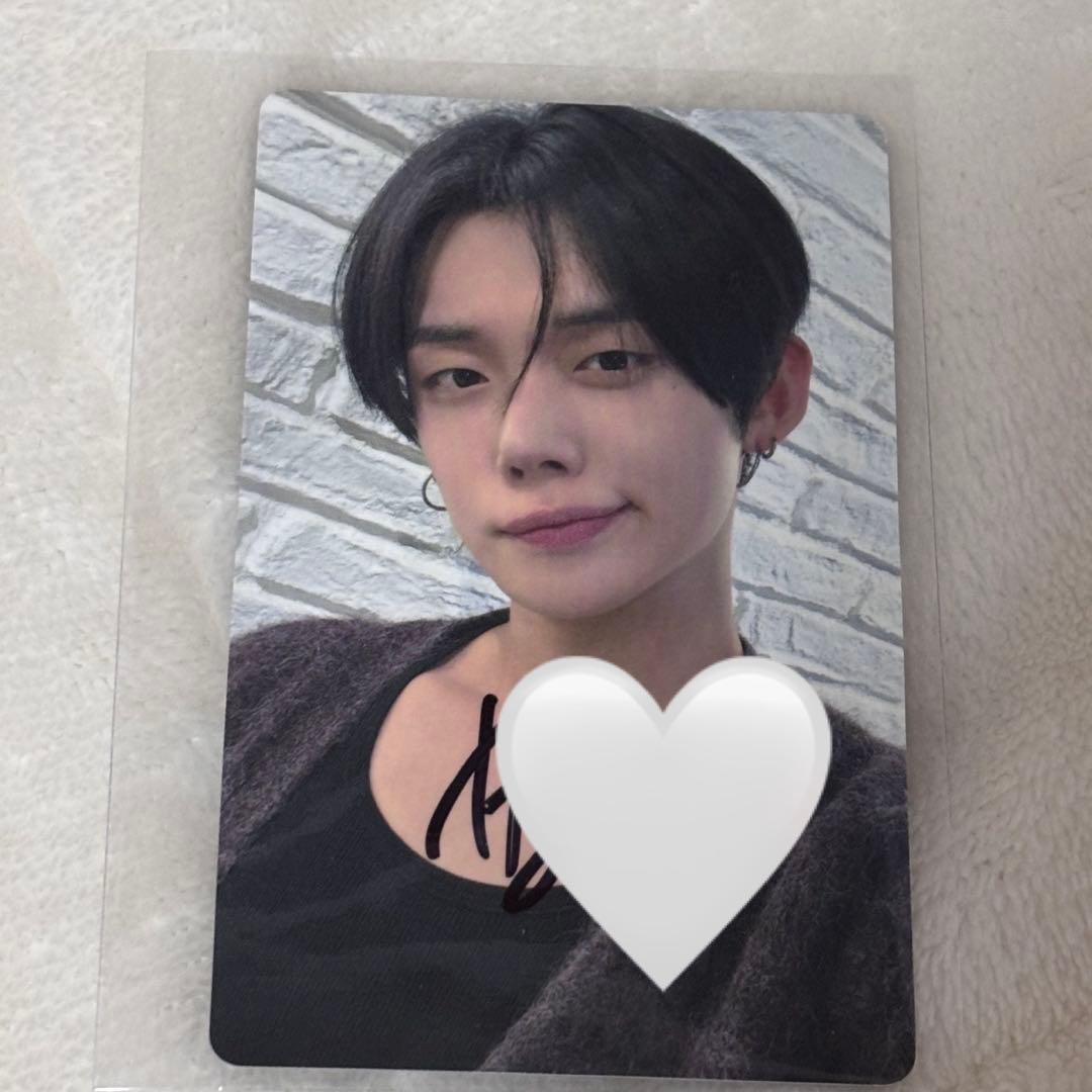 TXT TOGETHERユニバ 当選 直筆サイン ヨンジュン トレカ - メルカリ