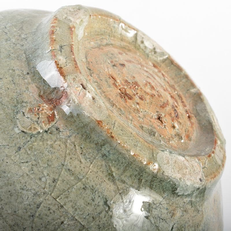 茶道具 登窯 木村盛和作 自然灰釉 茶碗 共布共箱 C R7477 - メルカリ