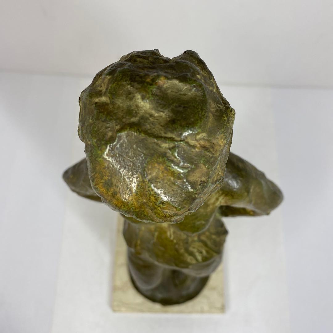 高野佳昌 ブロンズ 高さ約47.4㎝ トニエ 東さ7-0809☆2F - メルカリ