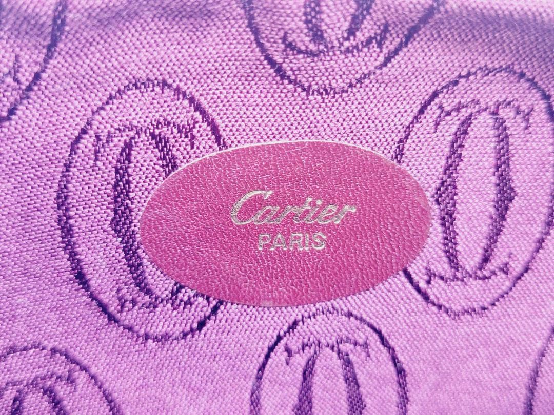 Cartier カルティエ マストライン ポーチ アクセサリー入れ チェーン